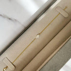 14k gold marquise dainty lab grown diamond bracelet, top angle view showing fine craftsmanship