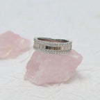 14k gold lab grown diamond wedding band, detailed close-up showing fine craftsmanship